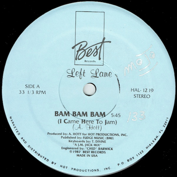 Bam Bam Bam (I Came Here To Jam)