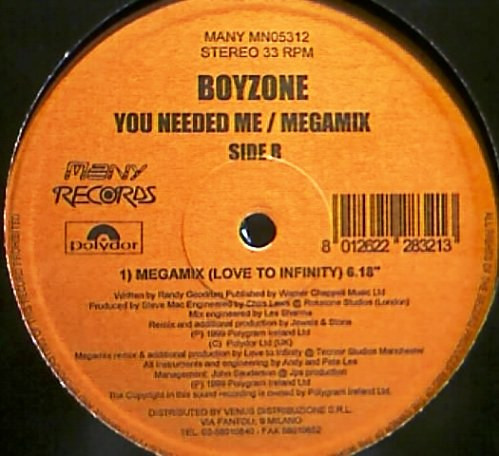 You Needed Me / Megamix