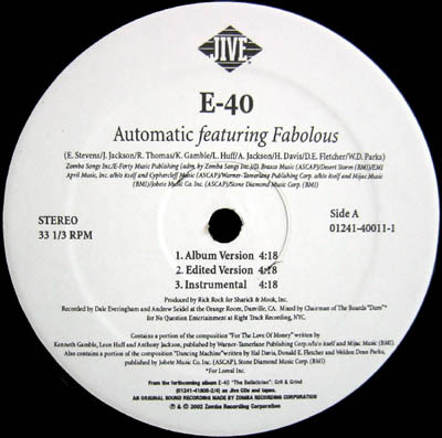 Automatic / Rep Yo City