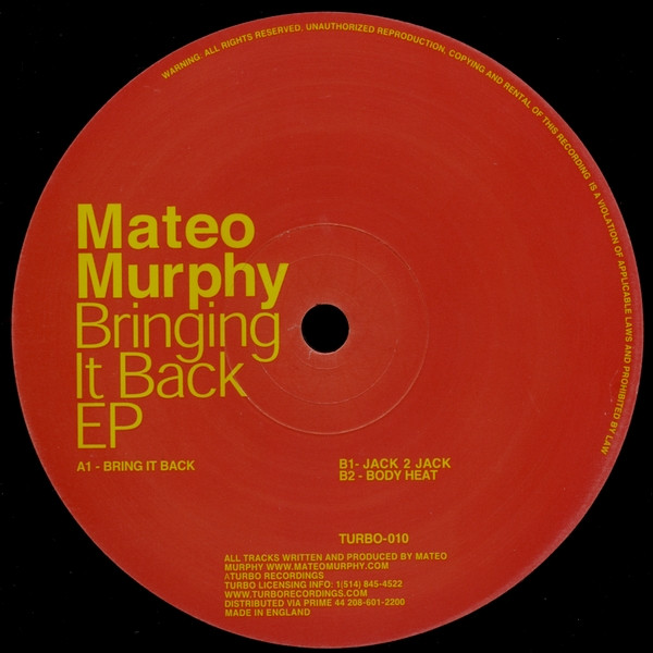 Bringing It Back EP