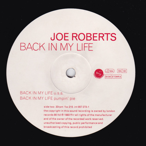 Back In My Life - Secondary image