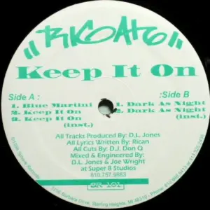 Rican – Blue Martini / Keep It On / Dark As Night