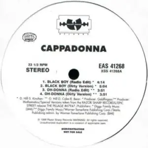Cappadonna – Black Boy