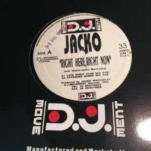 Jacko MacFarley – Right Here, Right Now