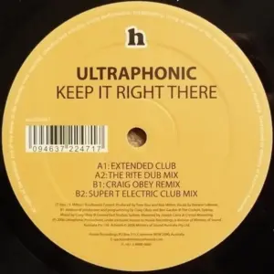 Ultraphonic – Keep It Right There