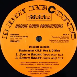 Boogie Down Productions – South Bronx / The P Is Free