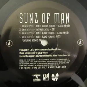 Sunz Of Man – Shining Star (Trackmaster Remix) / Intellectuals / Cold