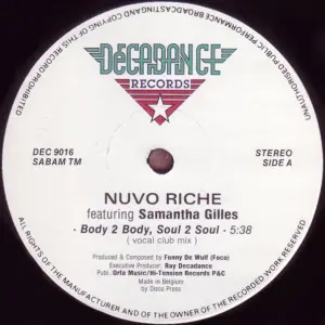Nuvo Riche Featuring Samantha Gilles – Body 2 Body, Soul 2 Soul