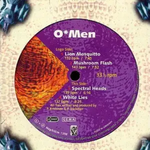 O*Men – Lion Mosquitto / Mushroom Flash / Spectral Heads / White Lies