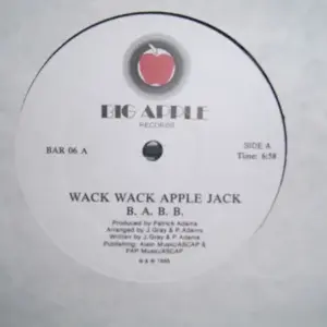 B. A. B. B. – Wack Wack Apple Jack