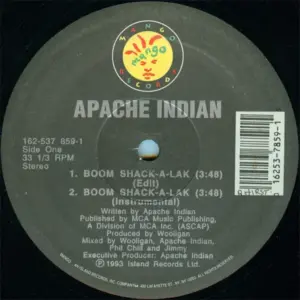 Apache Indian – Boom Shack-A-Lak