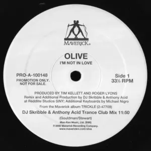 Olive – I'm Not In Love