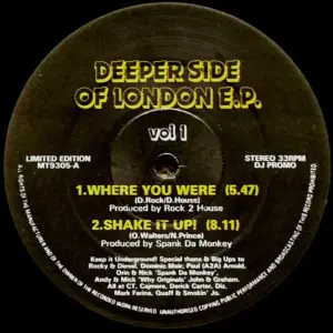 Various – Deeper Side Of London E.P. Vol 1