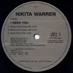 Nikita Warren – I Need You