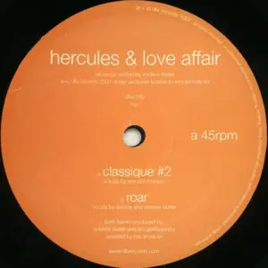 Hercules & Love Affair – Classique #2 / Roar