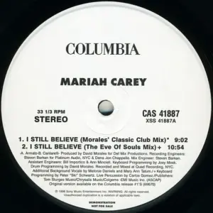 Mariah Carey – I Still Believe