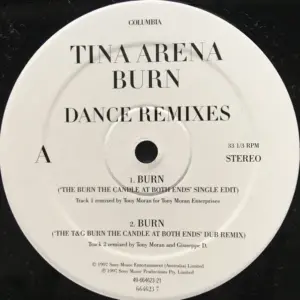 Tina Arena – Burn (Dance Remixes)