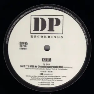 Karim Lamouri – Don't F**k With Me / Fist