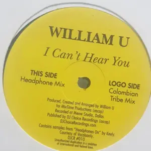William Umana – I Can't Hear You!
