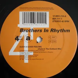 Brothers In Rhythm – Such A Good Feeling