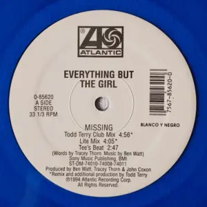 Everything But The Girl – Missing (The Bootleg Mixes!)