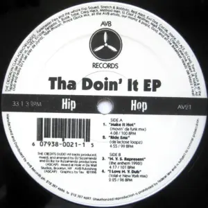 Crooklyn Clan – Crooklyn Clan Presents: Tha Doin' It EP