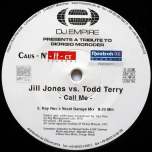 Jill Jones Vs. Todd Terry – Call Me