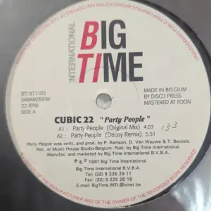 Cubic 22 – Party People