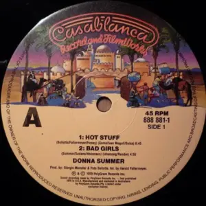 Donna Summer – Hot Stuff / Bad Girls / I Feel Love (Mega Mix)