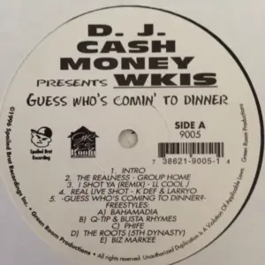 DJ Cash Money – Guess Who's Comin' To Dinner