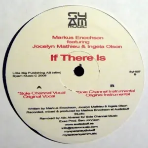 Markus Enochson Featuring Jocelyn Mathieu & Ingela Olson – If There Is