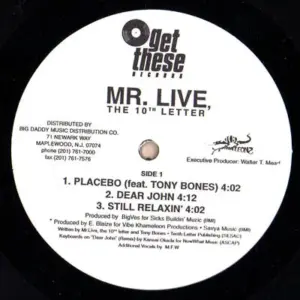 Mr. Live – The 10th Letter