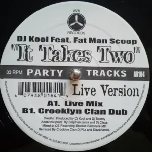DJ Kool / Fatman Scoop – It Takes Two - Live Version