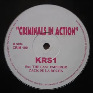 KRS-One / Cipher Complete – Criminals In Action / Bring Hip Hop Back