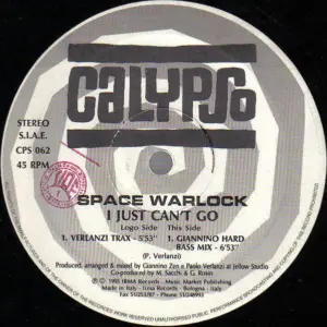 Space Warlock – I Just Can't Go