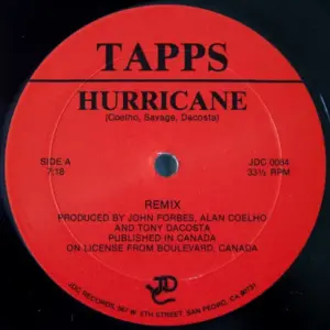 Tapps – Hurricane