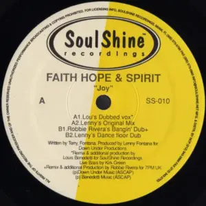 Faith Hope & Spirit – Joy