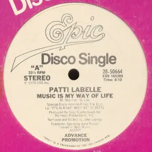 Patti LaBelle – Music Is My Way Of Life
