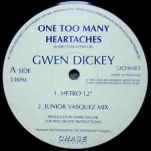 Gwen Dickey – One Too Many Heartaches