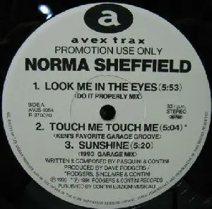 Norma Sheffield – Look Me In The Eyes / Touch Me Touch Me / Sunshine