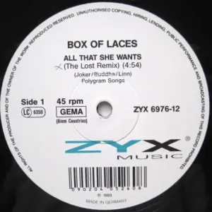Box Of Laces – All That She Wants