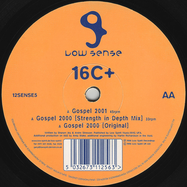 16C+ – Gospel 2001