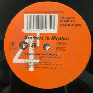 Brothers In Rhythm – Peace And Harmony
