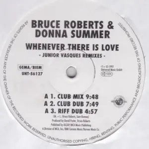 Bruce Roberts & Donna Summer – Whenever There Is Love - Junior Vasques Remixes