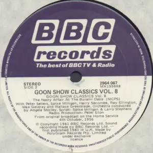 Goons, The – Goon Show Classics Vol. 8