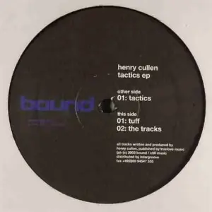 Henry Cullen – Tactics EP
