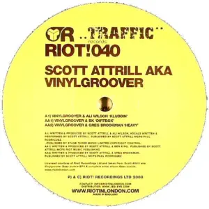 Scott Attrill Aka Vinylgroover – Bass Junkie EP3