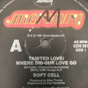 Soft Cell – Tainted Love / Where Did Our Love Go