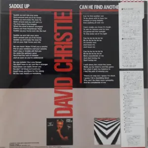 David Christie / Double Discovery – Saddle Up / Can He Find Another One?