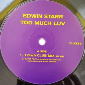 Edwin Starr – Too Much Luv